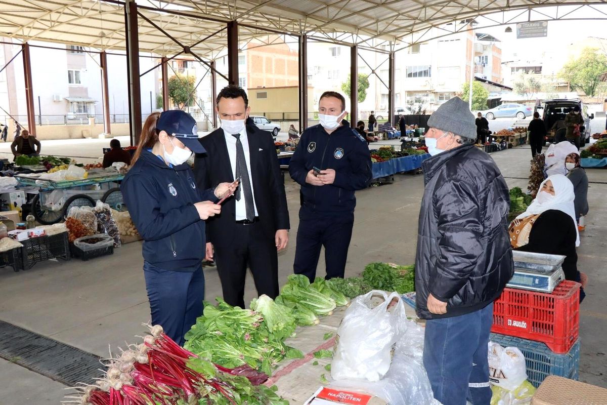 Nazilli\'de zabıta ekipleri denetimlerine devam ediyor