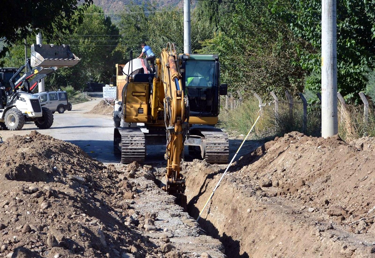 Ortaca\'da 14 Mahallenin içme suyu hattı yenilendi