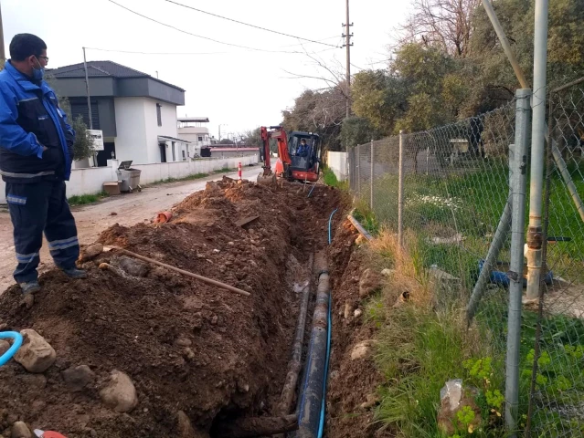 Ortaca'da 14 Mahallenin içme suyu hattı yenilendi