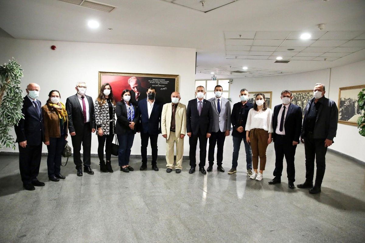 TMMOB Aydın İl Koordinasyon Kurulu, Başkan Çerçioğlu ile görüştü