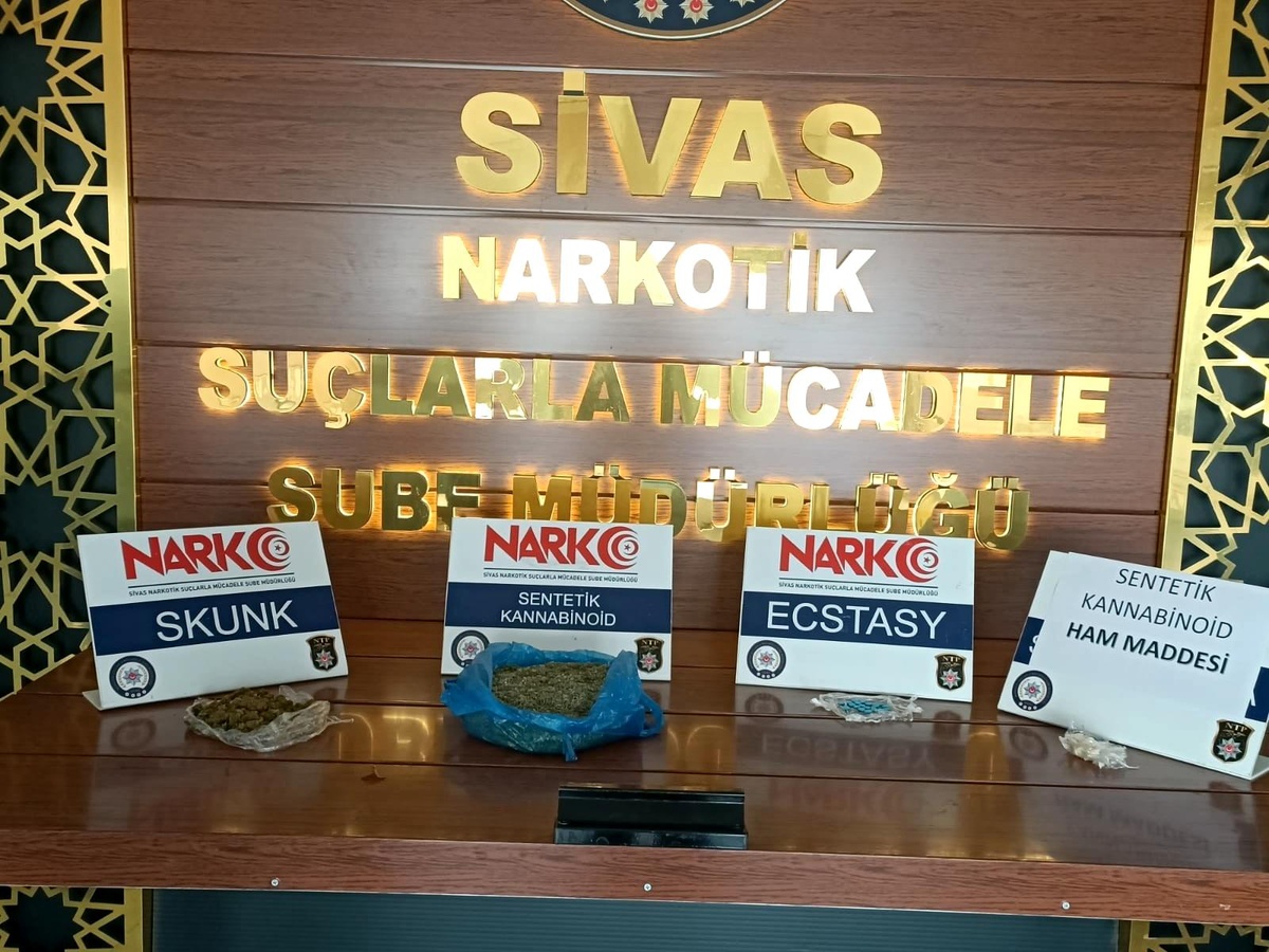 Sivas\'ta uyuşturucuyla mücadele devam ediyor
