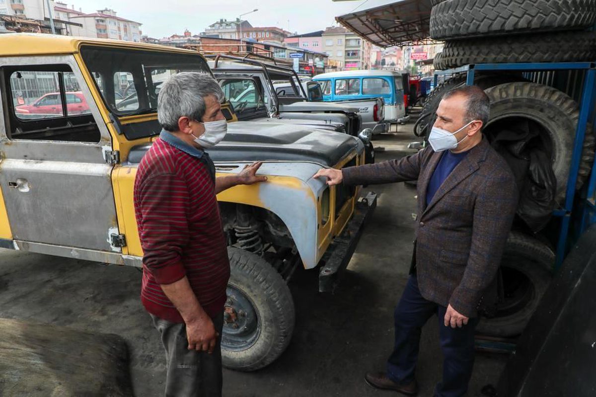 Vali Sonel, sanayi esnafıyla buluştu