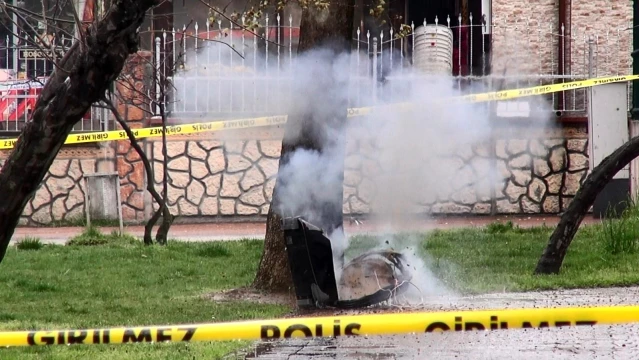 Bomba imha ekiplerinin patlattığı şüpheli valiz boş çıktı