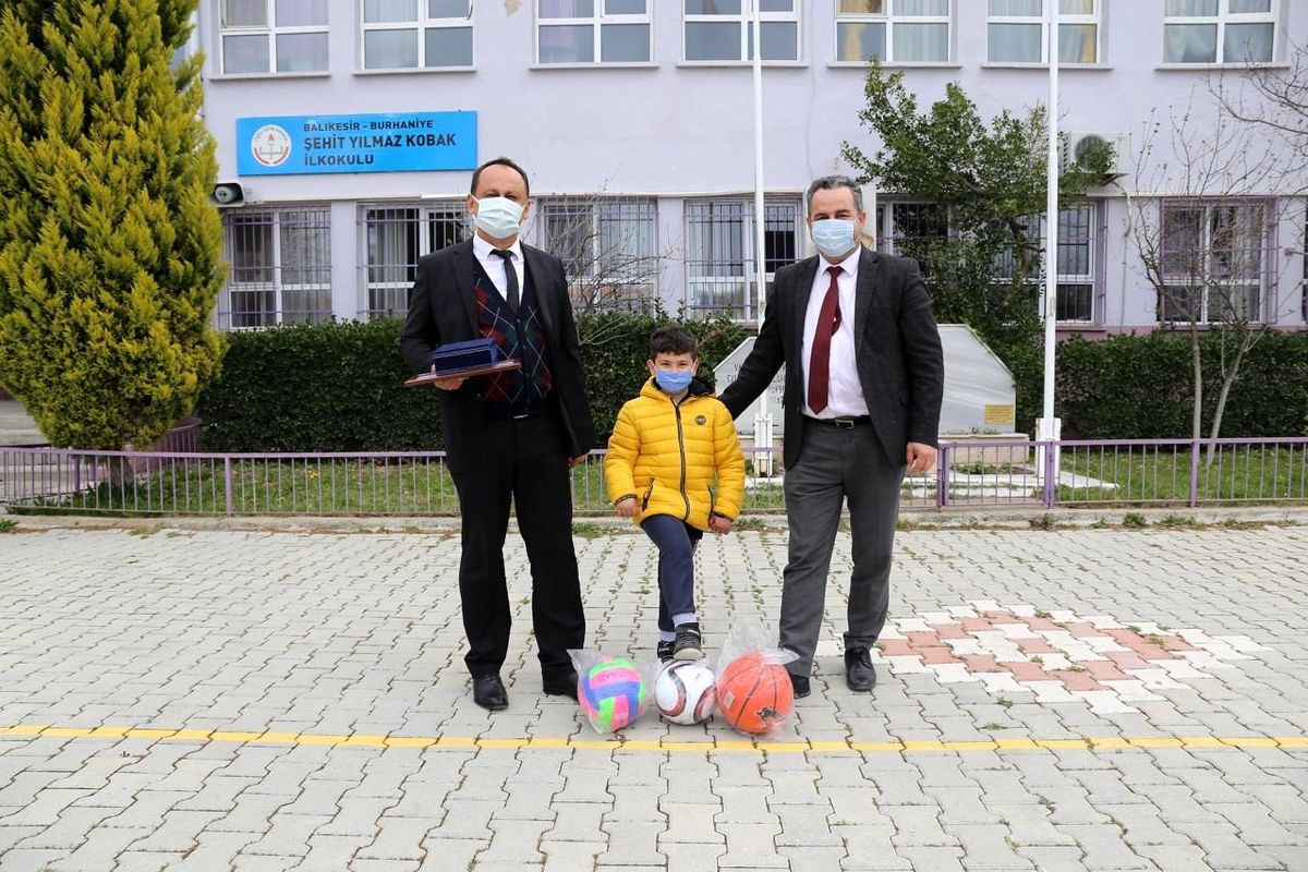 Burhaniye atık pil toplamada başarılı oldu