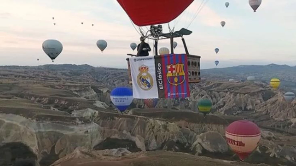 La Liga\'dan Kapadokya görüntülü El Clasico tanıtımı