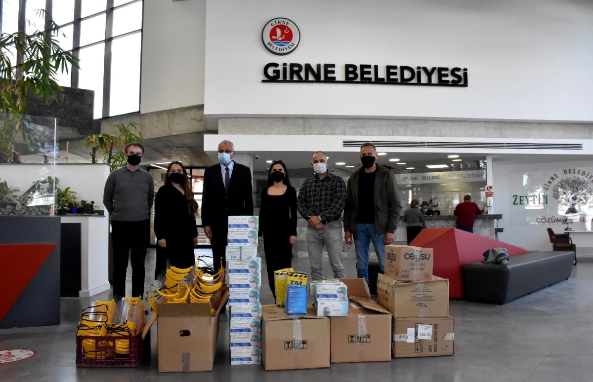Muratpaşa\'dan Girne\'ye pandemi desteği