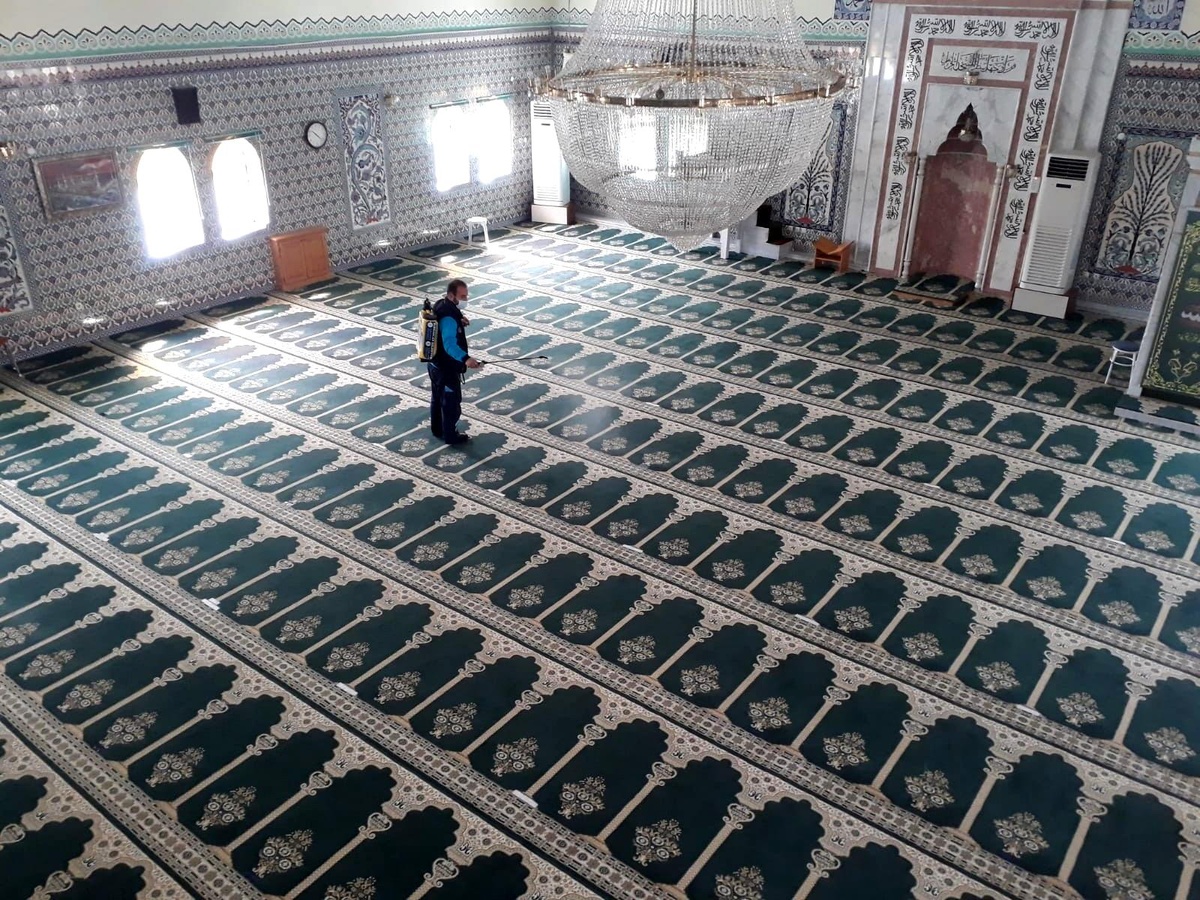 Pursaklar\'da camiler Ramazan ayına hazırlanıyor