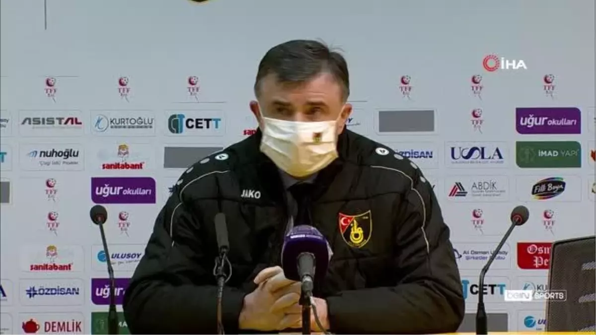 Saffet Akbaş: "Hedefimiz ilk ikiyi yakalamak"