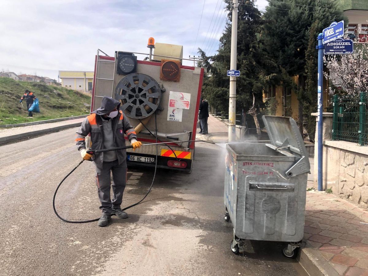 Sincan\'da kapsamlı temizlik
