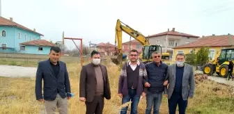 Yerköy Belediye yeni park çalışmalarına başladı