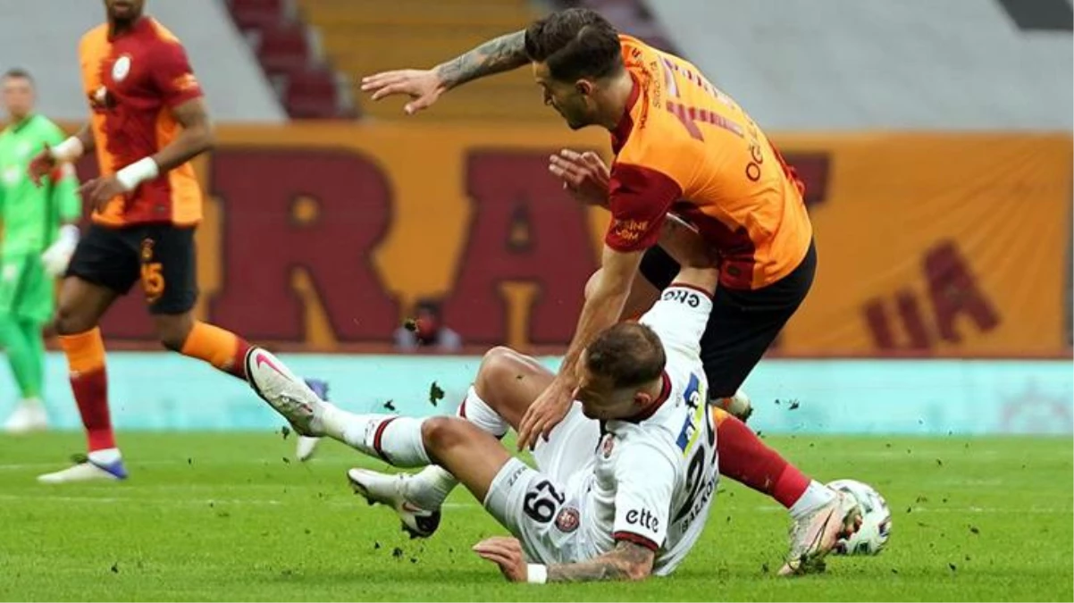 Aslan şampiyonluk yolunda büyük yara aldı! Galatasaray, sahasında Karagümrük\'le 1-1 berabere kaldı
