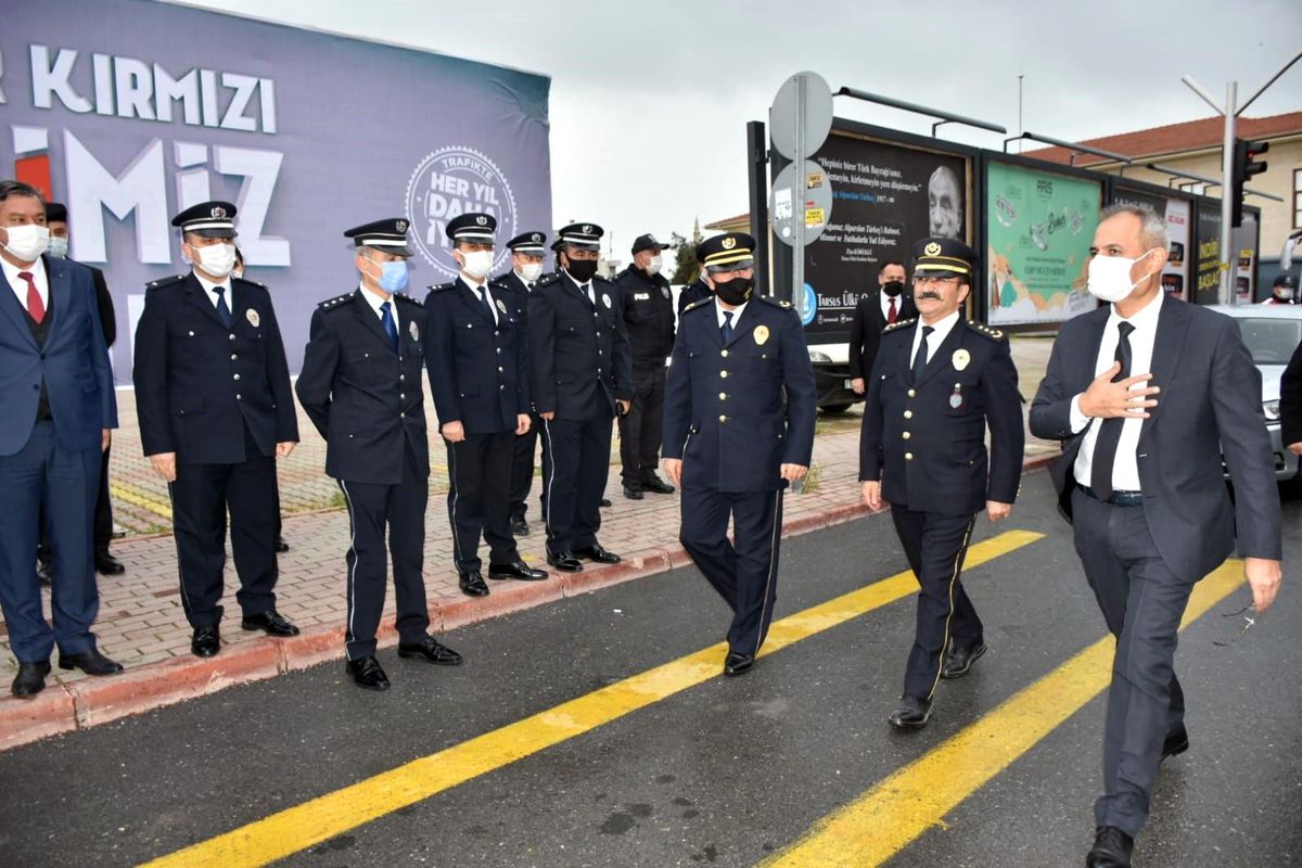Son dakika haber... Başkan Bozdağan\'dan polislere sürpriz ziyaret