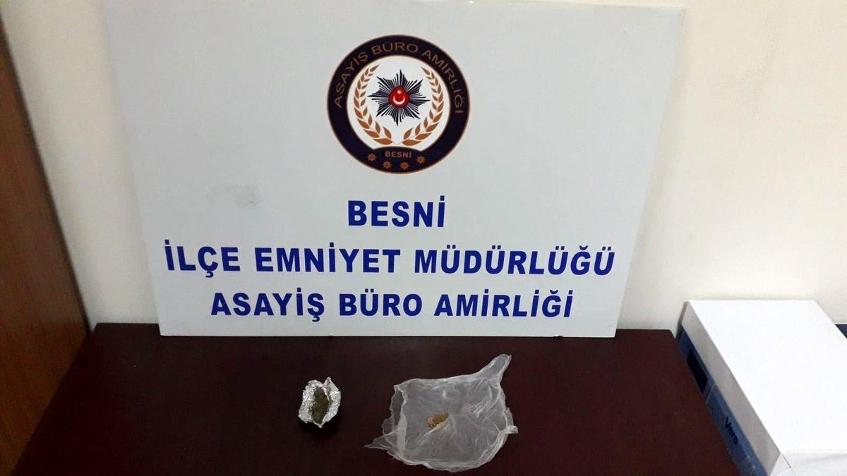 Besni\'de uyuşturucu ele geçirildi