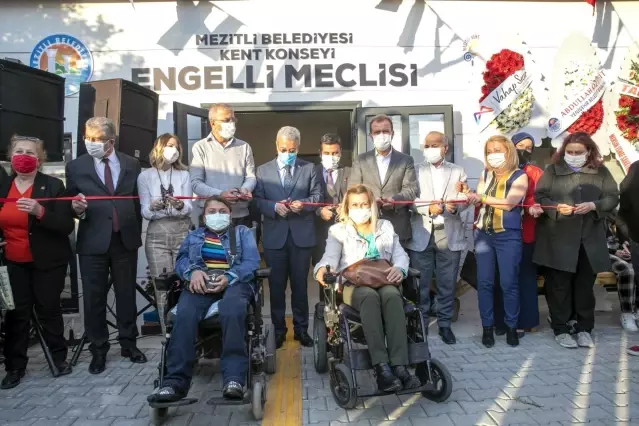 Engelliler, Mezitli'de yeni bir yaşam alanına kavuştu Engelliler, Mezitli'de yeni bir yaşam alanına kavuştu