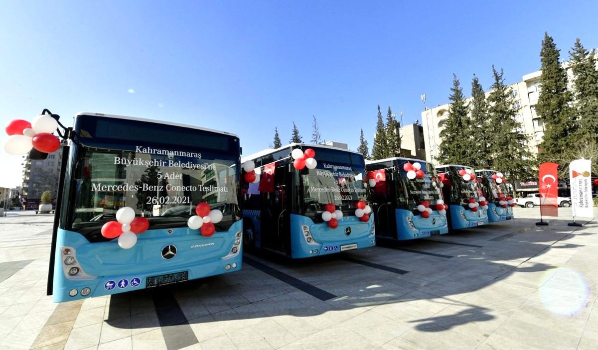 Kahramanmaraş\'ta kuzey çevre yoluna yeni otobüs hattı