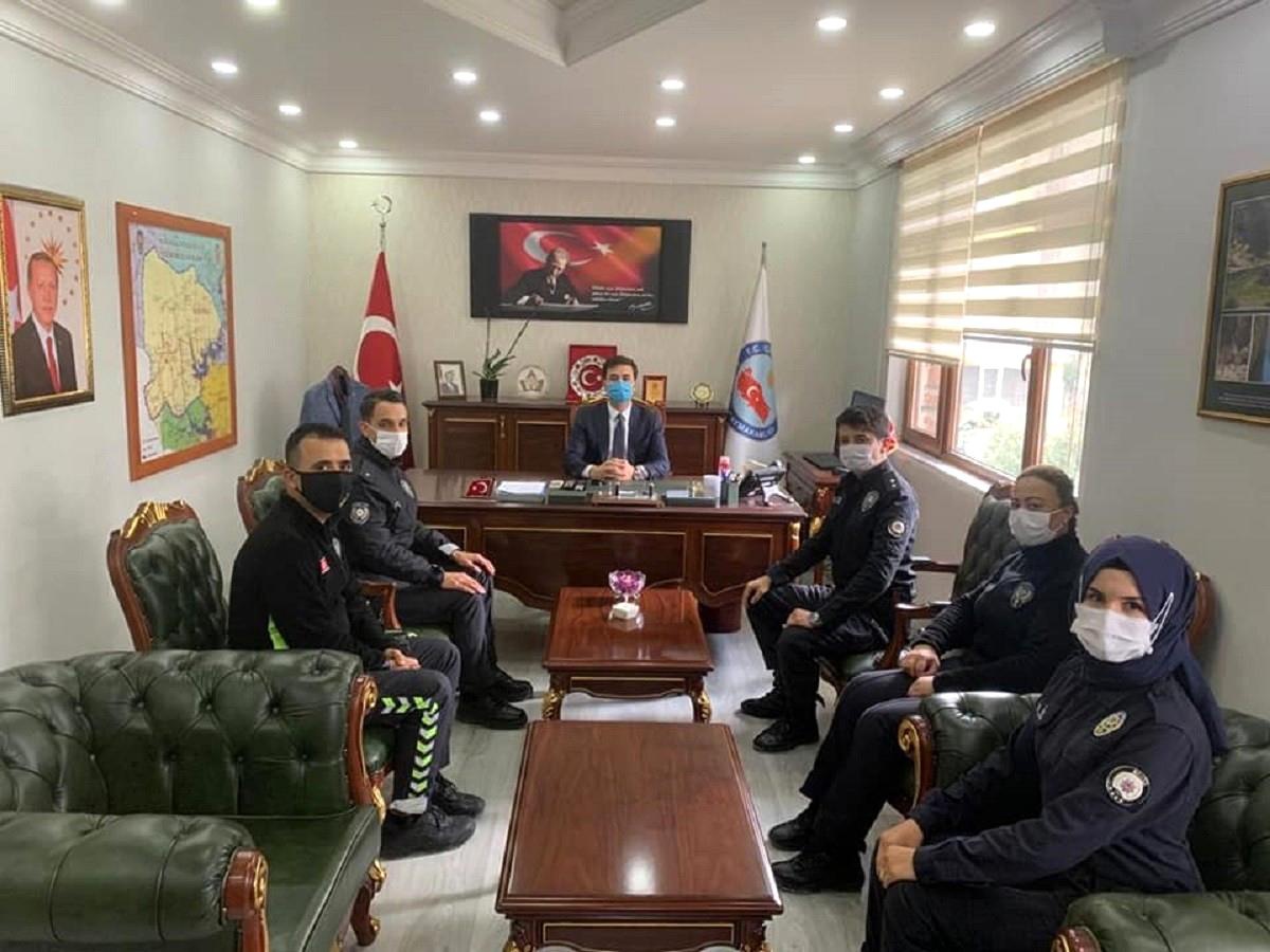 Son dakika haberi... Kaymakam Kaya: "Polisimiz, görevini her zaman büyük özveri ile yerine getiriyor"