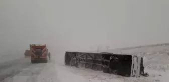 Son dakika haber! Konya'da 2 tur otobüsü devrildi; 1 Rus turist öldü, 29 kişi yaralı (3)