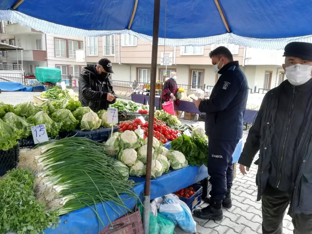 Pazar alanında HES kodu denetimi