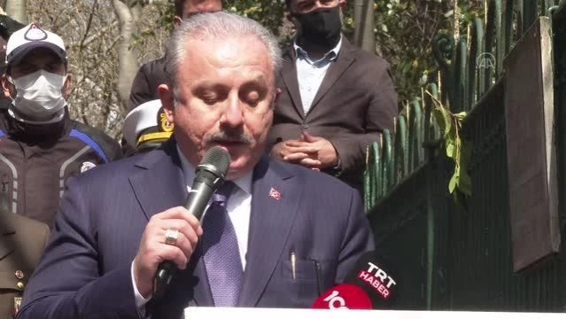 TBMM Başkanı Şentop, Mareşal Fevzi Çakmak'ın vefatının 71. yılı dolayısıyla düzenlenen törende konuştu (2)