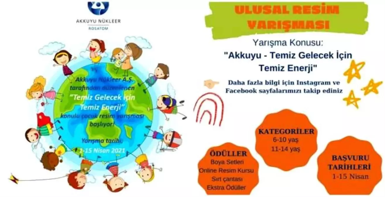 Çocuklar İçin "Temiz Gelecek – Temiz Enerji" Resim Yarışması