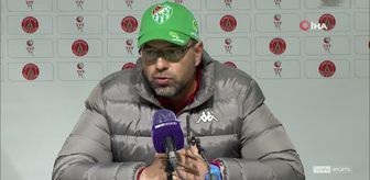 Fazlı Tan: 'Gol noktasında istediklerimizi yapamadık'