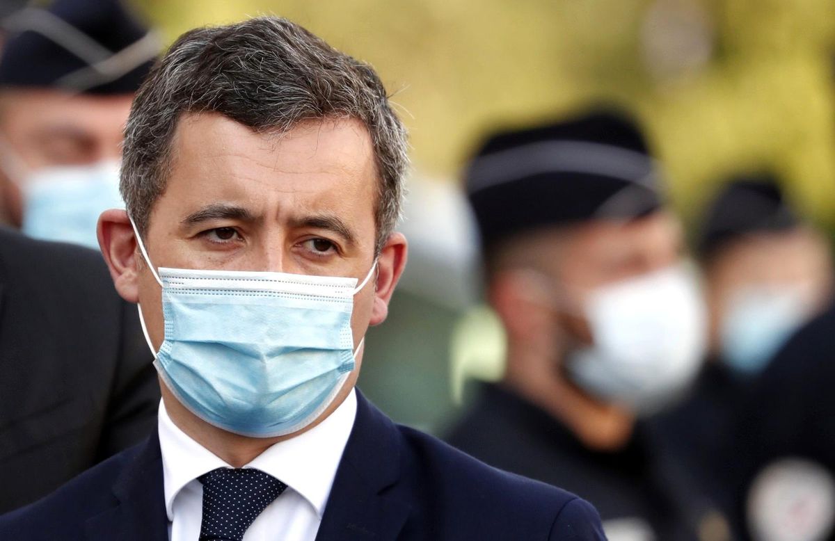 Son dakika haberleri! Fransa İçişleri Bakanı Darmanin\'den cami saldırılarına tepki