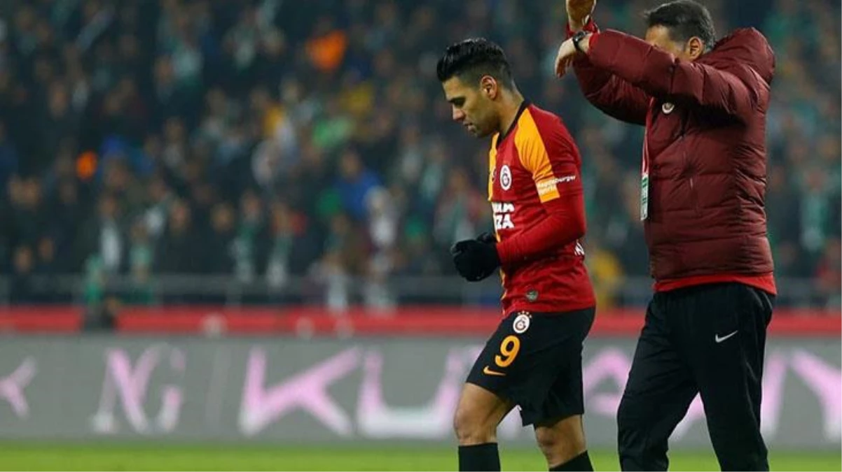 Galatasaray, Radamel Falcao\'nun sakatlandığını açıkladı