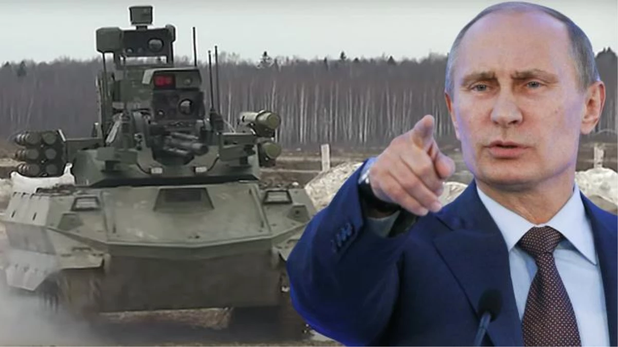 Rusya\'dan yeni gözdağı! Putin\'in yeni silahına ait görüntüler devlet kanalında yayınlandı