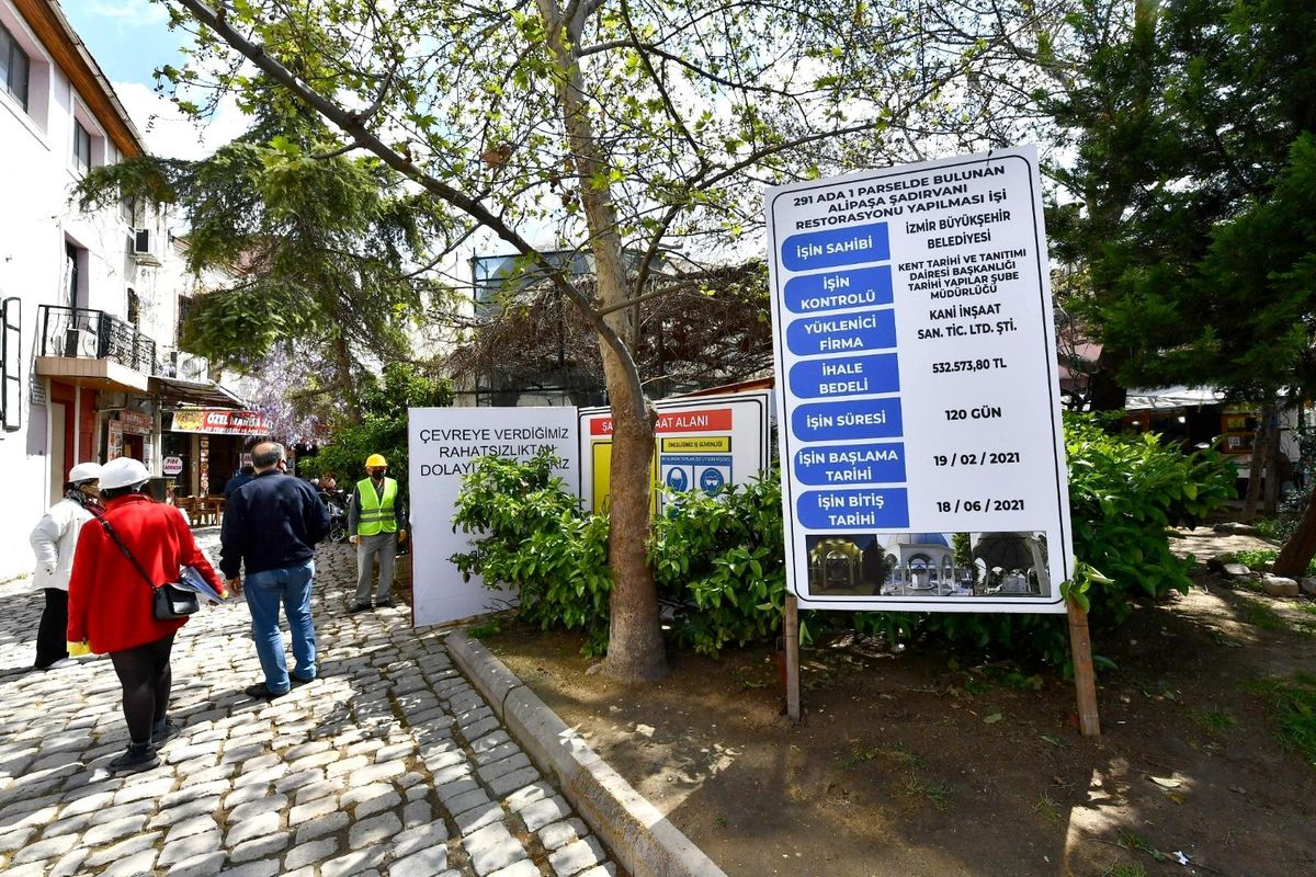 193 yıllık Ali Paşa Şadırvanı restore ediliyor