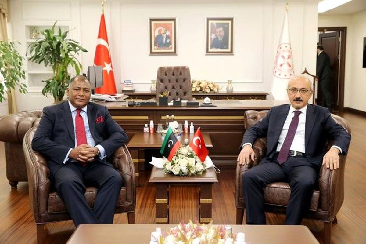 Son dakika haberi: Bakan Elvan, Libya Maliye Bakanı Halid El-Mabrouk Abdullah ile görüştü