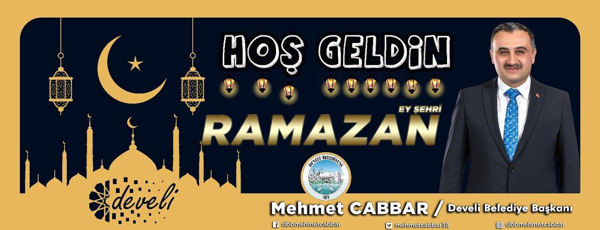 Başkan Mehmet Cabbar: "Ramazan\'da edindiğimiz nefis terbiyesinin yıl boyunca sürmesini dilerim"