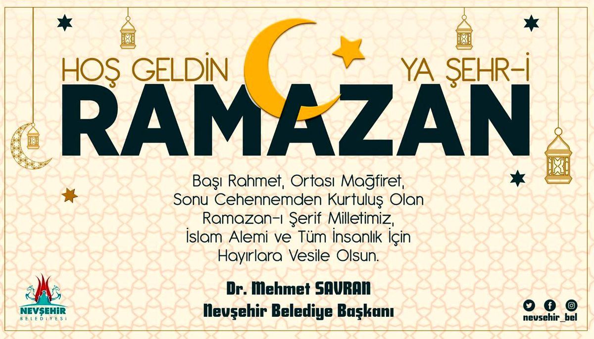 Belediye Başkanı Savran, Ramazan ayını kutladı