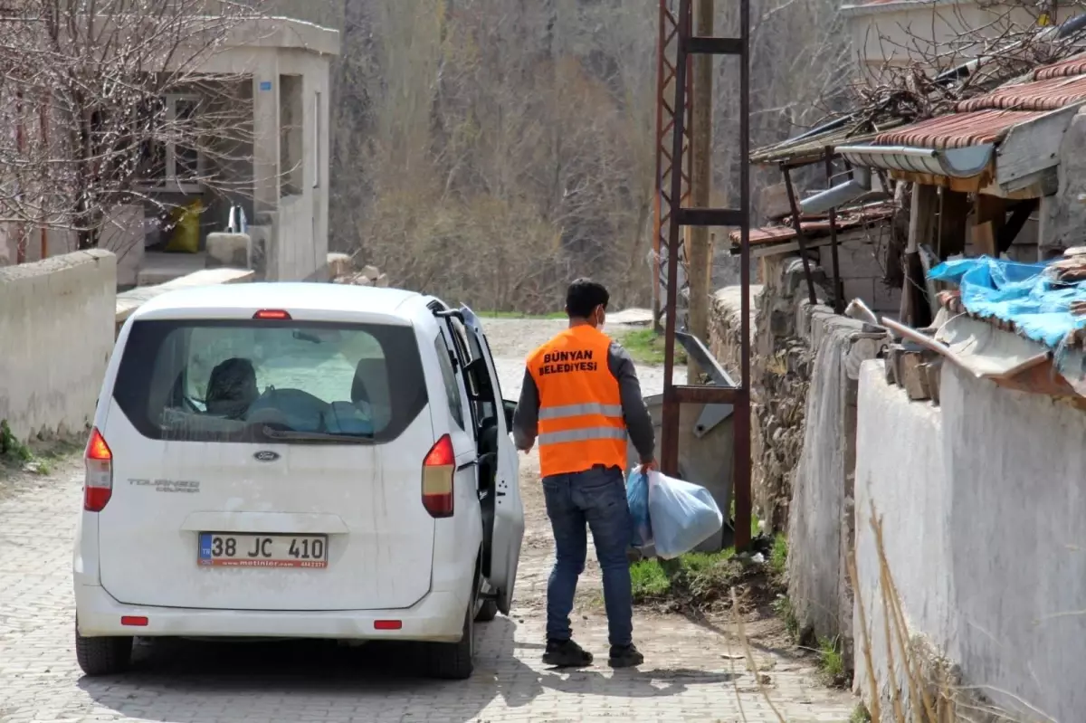 Bünyan Belediyesinden ramazan ayı önce 2 bin aileye yardım kolisi