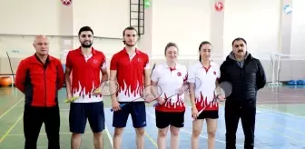 Büyükler Avrupa Badminton Şampiyonasında Türkiye'yi 8 sporcu temsil edecek