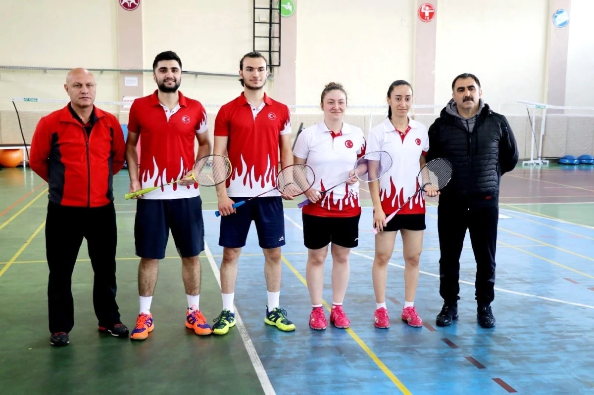Büyükler Avrupa Badminton Şampiyonasında Türkiye\'yi 8 sporcu temsil edecek