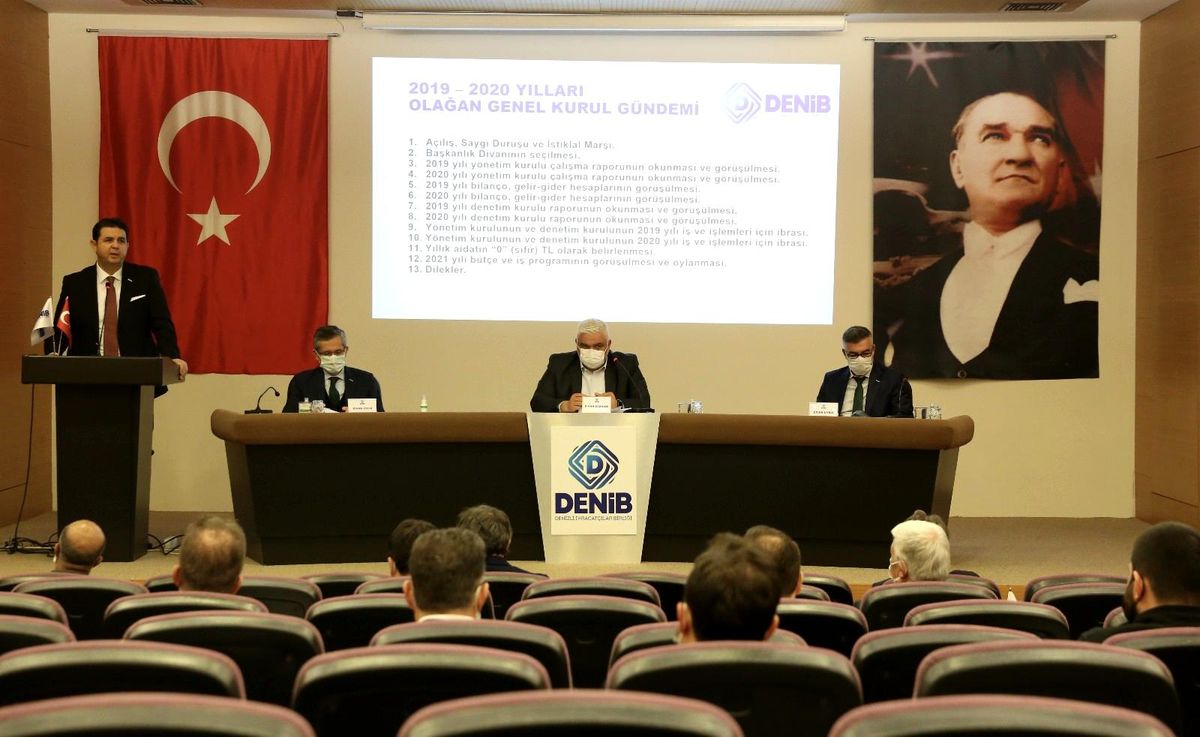 DENİB 2019 20 olağan genel kurul toplantısını tamamladı