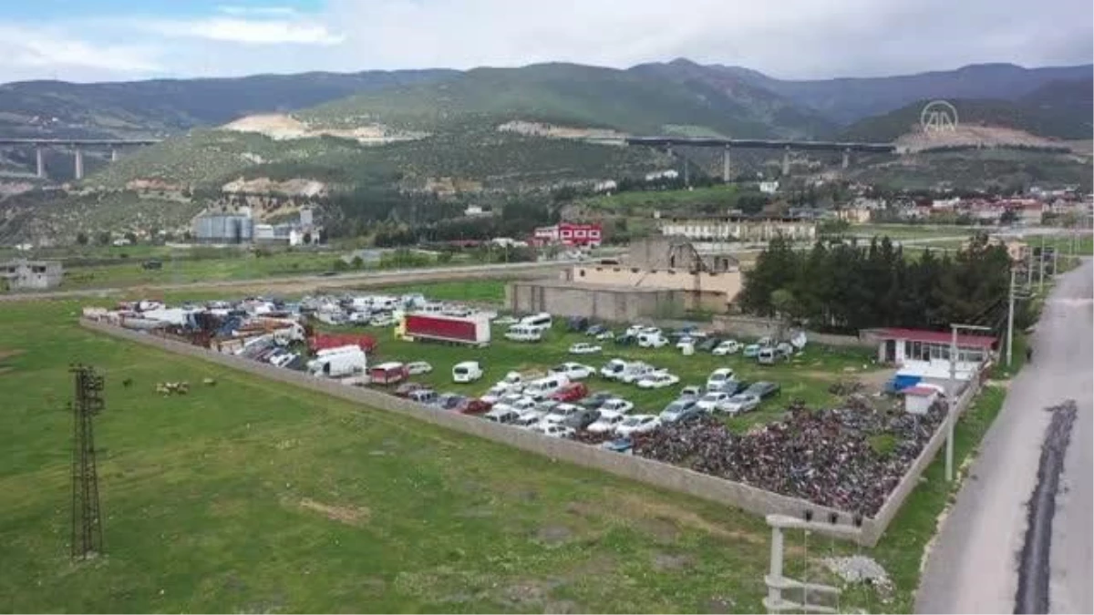 GAZİANTEP - Nurdağı\'ndaki yediemin otoparkında 1500 araç sahibini bekliyor
