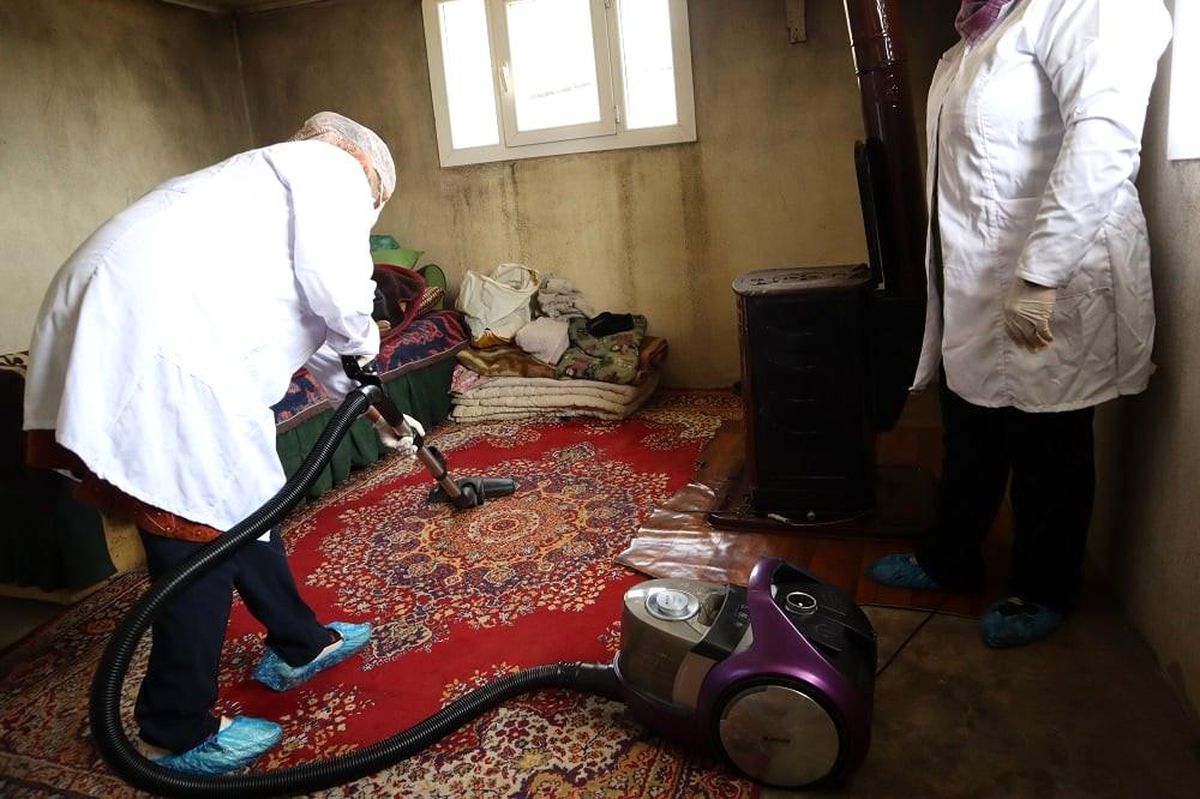 Musabeyli\'de "Yaşlı Bakım Projesi"