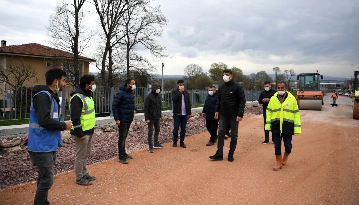 Başkan Kocaman, çalışmaları yerinde inceledi