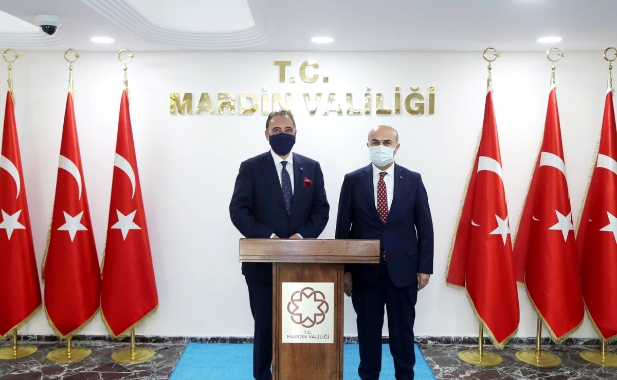 Cezayir\'in Ankara Büyükelçisi\'nden Vali Demirtaş\'a ziyaret