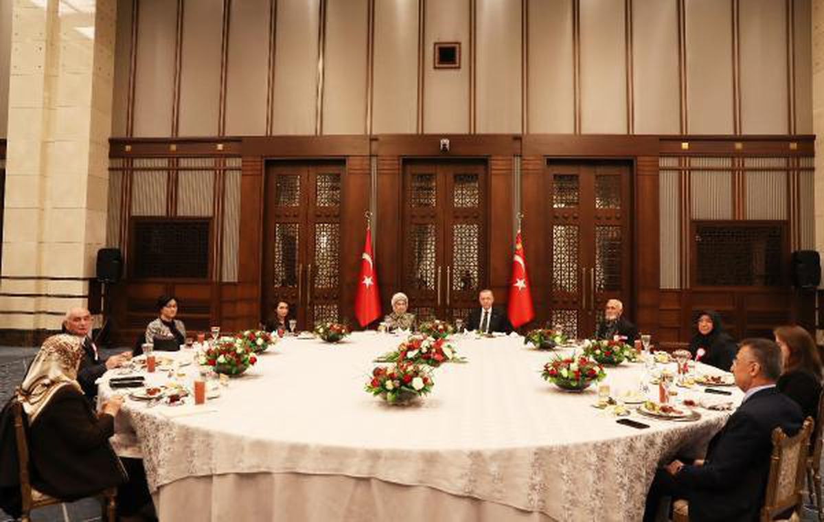 Son dakika haberleri | Erdoğan, şehit aileleriyle iftar yaptı