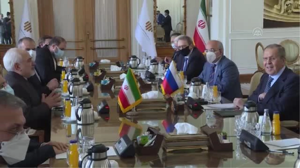 Son dakika! İran Dışişleri Bakanı Zarif ile Rus mevkidaşı Lavrov Tahran\'da nükleer anlaşmayı görüştü