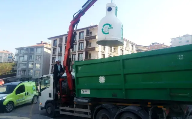 Keçiören'de bir yılda bin 486 ton atık cam toplandı