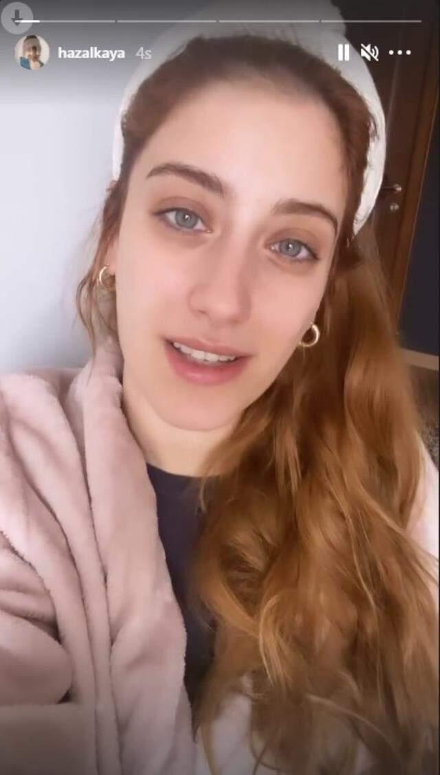 Koronayı yendikten sonra tansiyon sıkıntısı yaşayan Hazal Kaya, hastanelere boş yer bulamadı Koronayı yendikten sonra tansiyon sıkıntısı yaşayan Hazal Kaya, hastanelere boş yer bulamadı