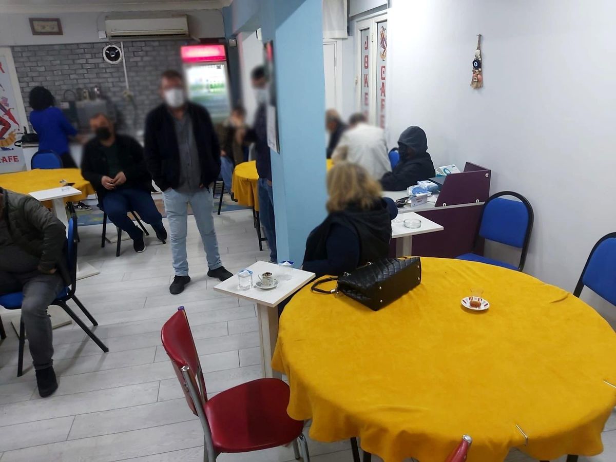 Kumar baskınında 24 kişiye toplamda 50 bin 992 lira ceza kesildi