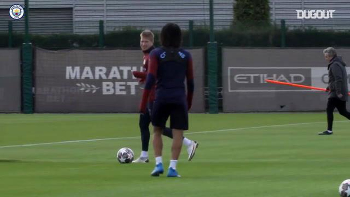 Manchester City Dortmund Maçına Hazırlanıyor