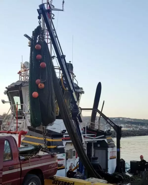 Marmara Denizi'nde kaçak avcılıkta kullanılan trol kapıları bulundu