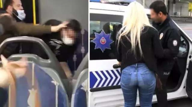 Metrobüste genç kadına taciz! Yolcular şüpheliyi yakalayıp polise teslim etti Metrobüste genç kadına taciz! Yolcular şüpheliyi yakalayıp polise teslim etti