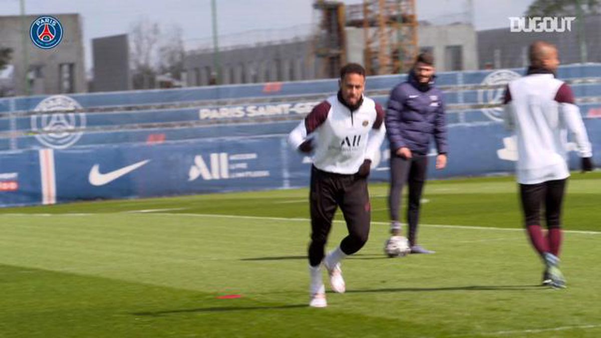 Neymar Jr Bayern Münih Maçı Hazırlılklarını Tamamladı