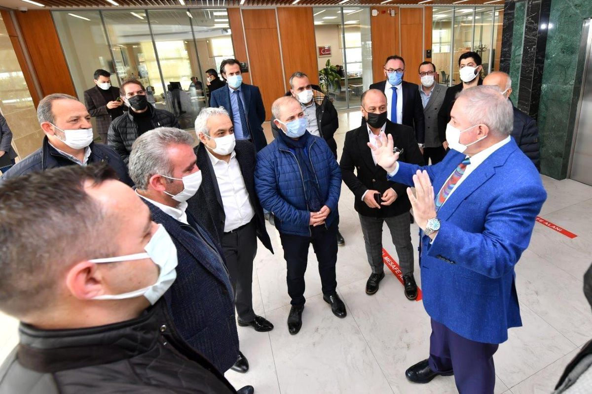 OSB\'de Çelik Kapı İhtisas Fuarı Değerlendirme Toplantısı yapıldı